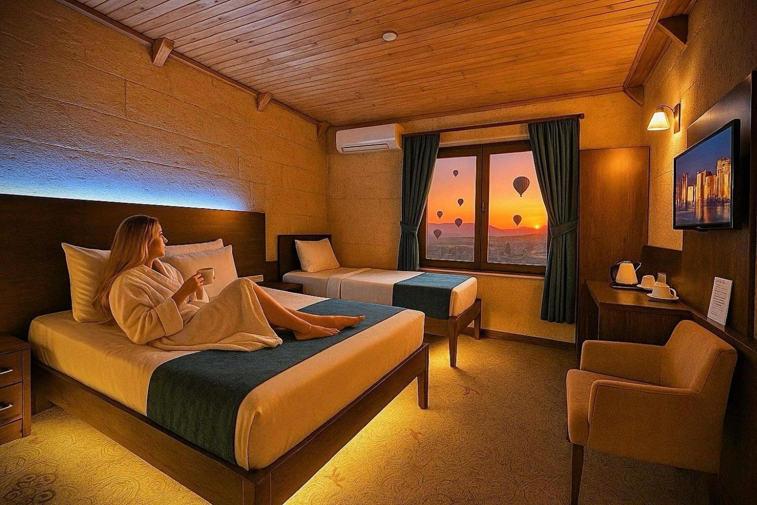Aden Hotel Cappadocia Üçhisar Exterior foto